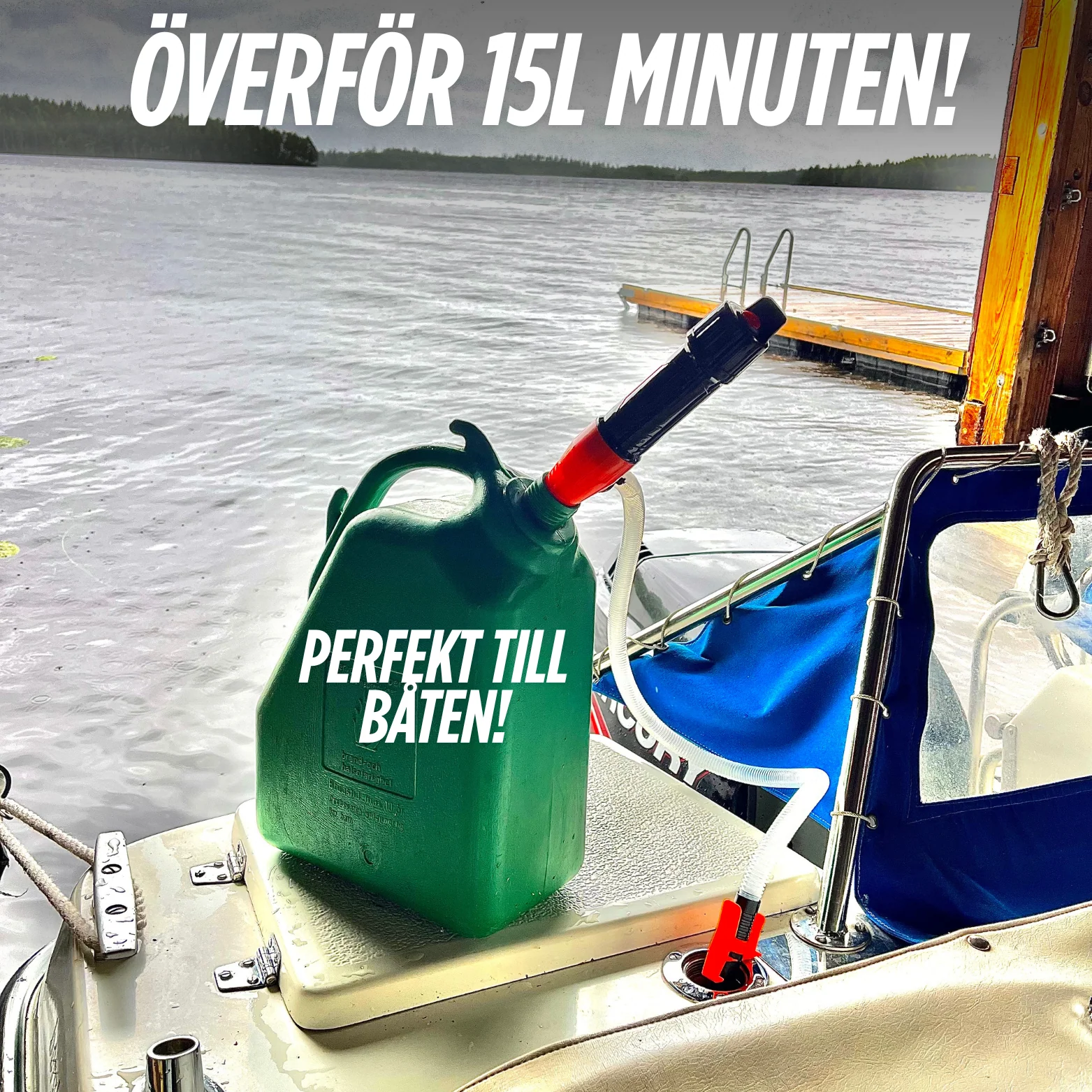 MarinaFlow™ - Tanka det du behöver utan tunga lyft